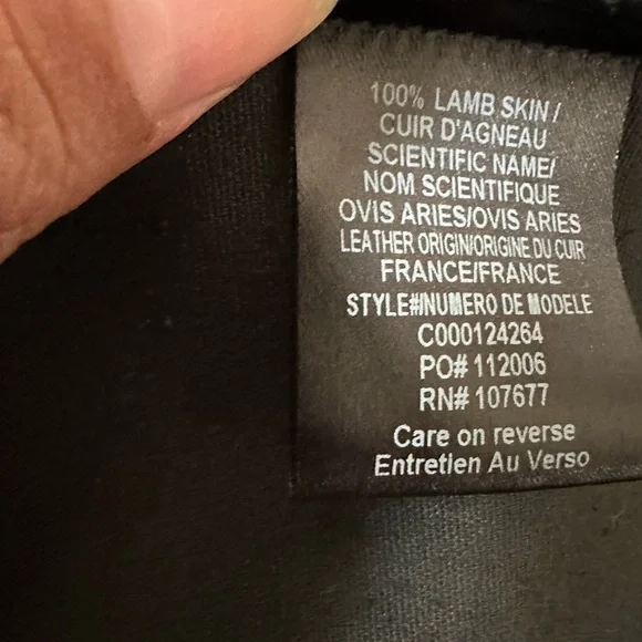 Alice + Olivia Black Lambskin Leather Pants - Picture 12 of 15